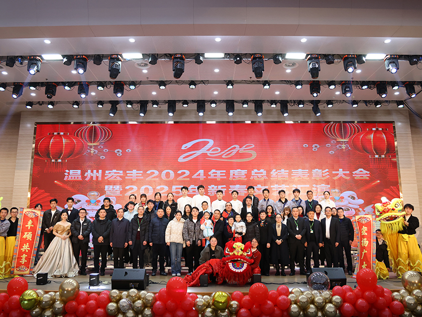 温州宏丰2024年度总结表彰大会暨2025年新春文艺汇演圆满举行